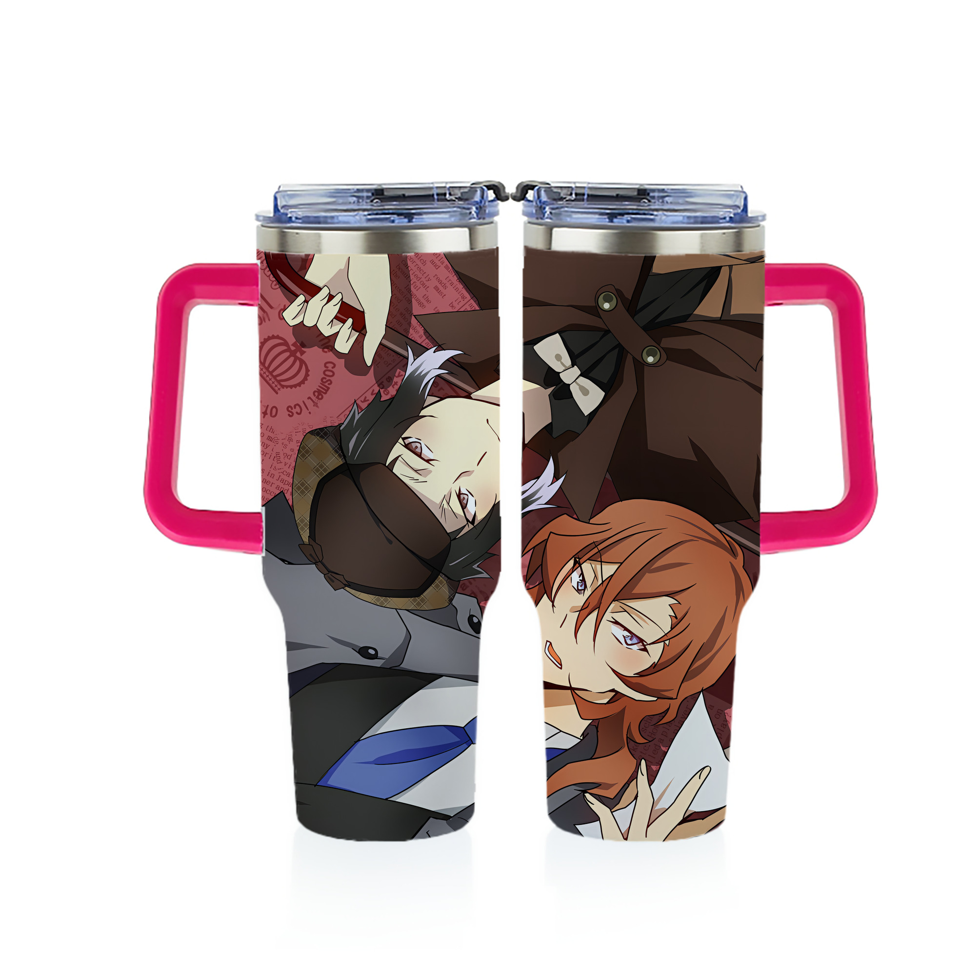 （画像用） 文豪ストレイドッグス Bungo Stray Dogs 1200ｍLフルプリント車用タンブラー
